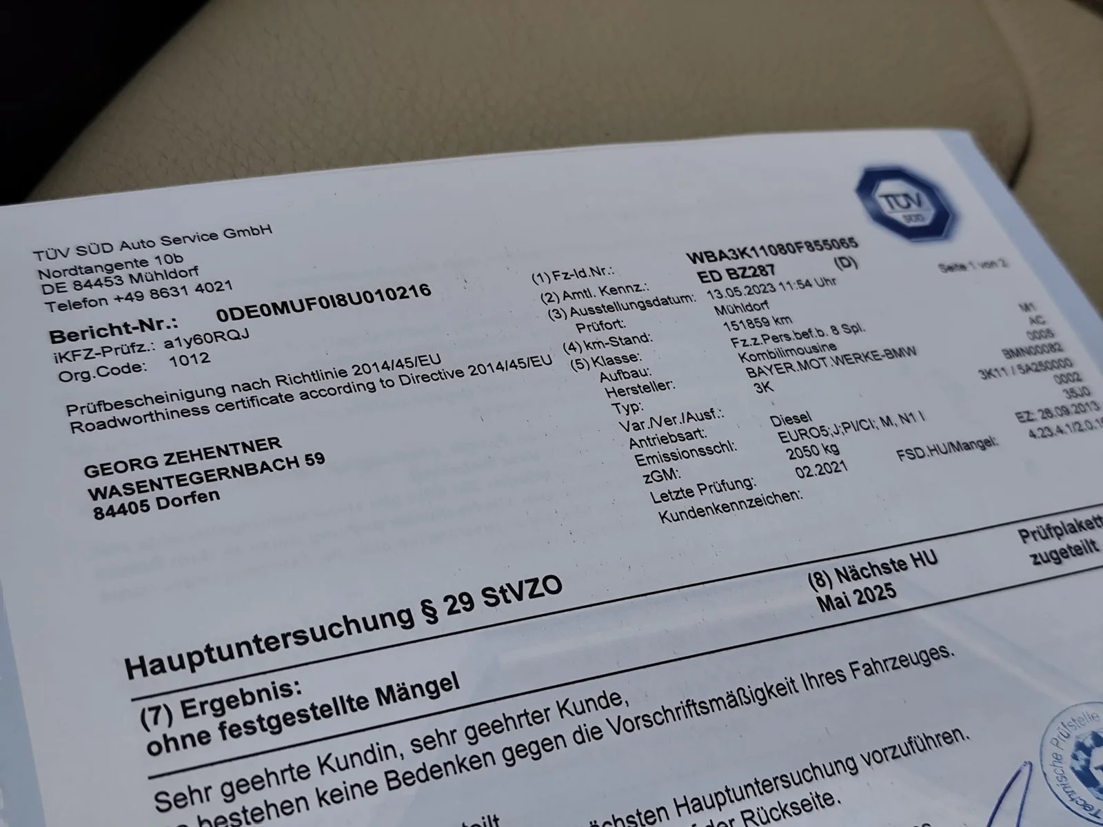 BMW 318D F30 2.0D INDIVIDUAL